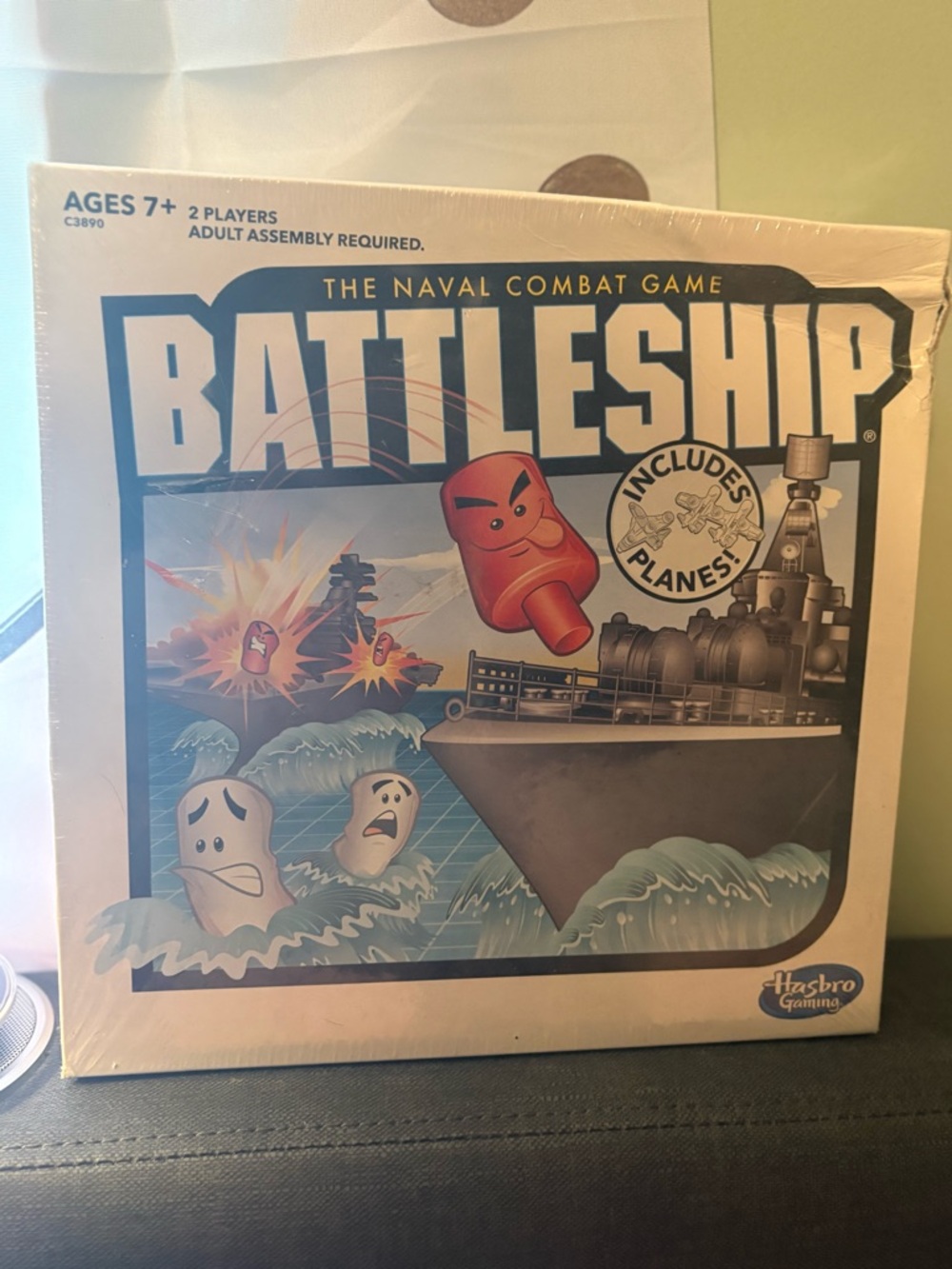 Hasbro Battleship Board Game - White and Blue Box Art